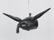 <p>Not Vital, <em>Rabbit</em>,&nbsp;2009, painted stainless steel, 201 x 320 x 270 cm</p>
