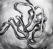 <p>Julia Steiner, <em>loop</em>, 2019, gouache on paper, mounted on Alu-Dibond 2 mm board, 73.5 x 80 cm</p>

