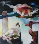 <p>Klodin Erb,&nbsp;<em>Serendipity / Von Bergen und B&auml;umen,</em> 2013, Oil on canvas, 180 x 160 cm</p>
