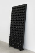 <p>Yang Mushi, <em isrender="true">Sharpening - Block</em>, 2017 (No.4), wooden pallet, density board, lacquer, 245 x 123 x 18 cm</p>
