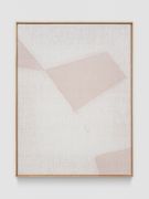 <p>Mirko Baselgia, <em>unfolding</em>, 2022,&nbsp;handwoven linen from the Tessanda Val M&uuml;stair, larch wood, mineral pigments,&nbsp;44 x 33 x 2.2 cm, photo by Stefan Altenburger</p>
