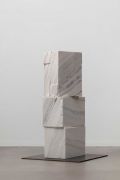 <p>Hu Qingyan, <em>3 Pieces</em>, 2022, marble, 132 x 54 x 42 cm</p>
