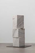 <p>Hu Qingyan, <em>3 Pieces</em>, 2022, marble, 132 x 54 x 42 cm</p>
