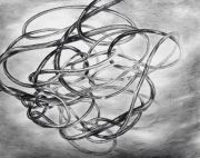 <p>Julia Steiner, <em>loop</em>, 2019, gouache on paper, mounted on Alu-Dibond 2 mm board, 90 x 114 cm</p>

