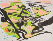<p>Rebekka Steiger,&nbsp;<em>untitled,</em> 2020, tempera, ink and oil on paper, 50 x 65 cm</p>
