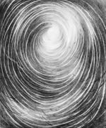 <p>Julia Steiner, <em>circulation I</em>, 2020, gouache on paper, 90 x 70 cm</p>
