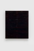 <p>Guo Tiantian, <em>Visible Sound (Encore)</em>, 2025 - 2026, lacquer, mother-of-pearl inlay, gray tile powder, woven ramie cloth, wooden board, 60 x 50 x 6 cm</p>

