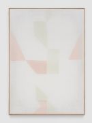 <p>Mirko Baselgia, <em>unfolding</em>, 2022,&nbsp;handwoven linen from the Tessanda Val M&uuml;stair, larch wood, mineral pigments,&nbsp;77 x 55 x 2.2 cm, photo by Stefan Altenburger</p>
