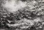 <p>Julia Steiner, <em>rain dream drain</em>, 2021, gouache on paper, 140 x 200 cm, photo Serge Hasenb&ouml;hler</p>
