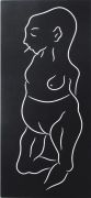 <p isrender="true">奥尔多&middot;沃克，<em isrender="true">无题 (Raucherin)</em>，1986，画布上分散颜料，240 x 110 cm</p>

