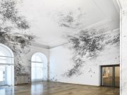 <p><em>all around now</em>, 2020, walldrawing, gouache, Museum Pfalzgalerie Kaiserslautern, Germany, photo by Serge Hasenb&ouml;hler</p>
