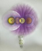 <p>塔尼娅&middot;戈埃尔，<em>All Day Raspberry Pansy + Leaves + Stem</em>, 2022，阿诗纸上水粉颜料和矿物颜料，46 x 38 cm</p>
