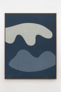 <p>安东尼奥&middot;巴莱斯特&middot;莫雷诺，<em>Clouds (Blue)</em>，2024，黄麻布上丙烯，146 x 114 cm，150 x 118 cm (带框)</p>
