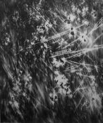 <p>Julia Steiner, <em>Nocturne X</em>, 2015, gouache on paper, 240 x 200 cm</p>
