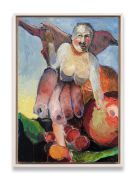 <p>Klodin Erb,&nbsp;<em>Nachtisch 10,</em> 2013, oil on wood, 46 x 32 cm (framed)</p>
