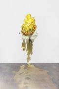 <p>Cao Yu, <em>Piss-Take a Look at Yourself</em>, 2023, urine, 195 x 78 cm</p>

