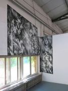 <p>尤莉亚&middot;斯坦纳，<em>Blackbridge Offspace</em>，2015，墙体绘画，尺寸根据空间大小</p>
