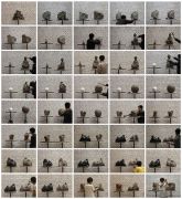 <p>Hu Qingyan, <em>Narrative by a Pile of Clay 1-40</em>,&nbsp;2010-2011, c-print, unique set of 40 photos, each 20 x 30 cm</p>
