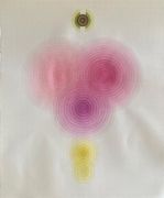 <p>Tanya Goel, <em>Fig Flower (Morning Leaves + Stem)</em>, 2022<br />
Gouache and mineral pigments on Arches paper<br />
46 x 38 cm</p>

