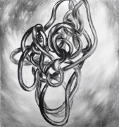 <p>Julia Steiner, <em>loop</em>, 2019, gouache on paper, mounted on Alu-Dibond 2 mm board, 69 x 63 cm</p>
