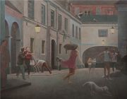 <p>⼀条贼街, 2012, acrylic on canvas, 114 x 145 cm</p>
