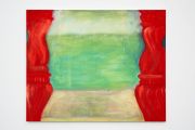 <p>罗瑟林德&middot;纳沙希比，<em>Red Portal, Green Pool</em>，2019，布上颜料，120 &times; 150 cm</p>

