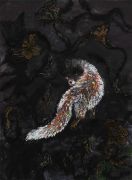 <p>Rebekka Steiger, <em>一夜邂逅 I</em>, 2025, tempera, acrylic ink and oil on canvas, 150 x 110 cm</p>
