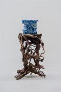 <p>Liu Ding, <em>Descriptive, Narrative</em>, Descriptive, Narrative, 2009, wood, porcelain, 84 x 36 x 38 cm</p>
