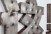 <p isrender="true">Meng Huang,&nbsp;<em>Rust</em>, detail, 2009, edition of 3, steel, 195 x 410 x 6 cm</p>
