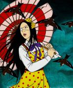 <p isrender="true">陈飞，<em isrender="true">献给我爱的那些人&mdash;&mdash;致丸尾广末</em>，2010，亚麻布、丙烯，60 x 50 cm</p>
