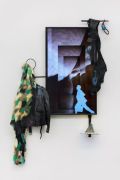<p isrender="true">Cheng Ran, <em isrender="true">DD-MM-YYYY</em>, 2017, single channel HD video, TV-set, TV rack, paint, ready-made object, installation: dimension variable, TV: 137 x 80 x 7 cm</p>

