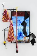 <p isrender="true">Cheng Ran, <em isrender="true">DD-MM-YYYY</em>, 2017, single channel HD video, TV-set, TV rack, paint, ready-made object, installation: dimension variable, TV: 80 x 137 x 7 cm</p>
