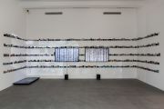 <p isrender="true">Cheng Ran, <em isrender="true">Mongrel and Black Kite (Diary of a Madman - Hong Kong)</em>, 2017, multi-video installation (single channel HD video, color/sound, TV-set, 16:9, projector, speaker, film still), dimension variable, edition of 3 + 1 AP</p>
