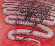 <p>陈思新，<em>刹那</em>，2024，纸本彩铅，150 x 179.5 cm (绘画); 150.5 x 180 cm (带框)</p>
