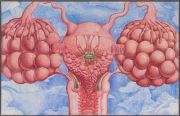 <p>陈思新，<em>魔婴 1</em>，2023，纸本彩铅，64.5 &times; 101 cm (绘画)；66.5 &times; 103 cm (带框)</p>
