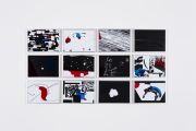 <p>Cheng Ran, <em>The Useful, The Useless</em>, 2015, c-print, collage, 60 pieces of A4-sized frames, edition of 6 + 1 AP, detail</p>
