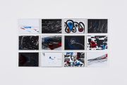 <p>Cheng Ran, <em>The Useful, The Useless</em>, 2015, c-print, collage, 60 pieces of A4-sized frames, edition of 6 + 1 AP, detail</p>
