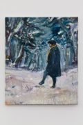 <p>陈作，<em>雪球</em>，2021 - 2022，布面油画，55 x 46 cm</p>

