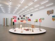 <p>Exhibition view,&nbsp;<em>Klodin Erb. Vorhang f&auml;llt Hund bellt,&nbsp;</em>2025/2026, Aargauer Kunsthaus, Aarau, Switzerland. Photo: David Aebi, Burgdorf</p>
