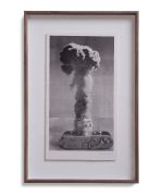 <p>Cai Dongdong, <em>Mushroom Cloud</em>, 2025, silver gelatin print, collage, 38 x 21 cm (photo), 50.5 &times; 35.5 cm (framed), edition of 3 + 1 AP</p>
