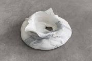 <p>Hu Qingyan, <em>Empty Bowl II</em>, 2019, marble, 28 x 80 x 77 cm</p>
