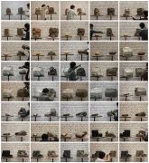 <p>Hu Qingyan, <em>Narrative by a Pile of Clay 41-80</em>,&nbsp;2011-2012, c-print, unique set of 40 photos, each 20 x 30 cm</p>
