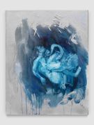 <p>Klodin Erb,&nbsp;<em>Leda und der Schwan #1,</em> 2024, Spray paint, oil, acrylic and glitter on canvas, 75 x 60 cm</p>
