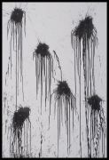 <p>Anatoly Shuravlev, <em>Black Holes - 3</em>, 2008, acrylic paint and c-prints on wooden board, 187 x 129 x 7.5 cm</p>
