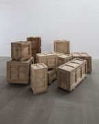 <p>Hu Qingyan, <em>The Ten Sculptures</em>,&nbsp;2011-2012, camphorwood, 10 pieces, dimensions variable</p>
