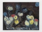 <p>Rosalind Nashashibi, <em>Wait Another Week</em>, 2024, oil on linen, 85 x 110 cm</p>
