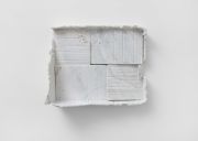 <p>Hu Qingyan, <em>The Portrait of Waste II</em>, 2025, marble, 42.5 x 54 x 18.5 cm</p>
