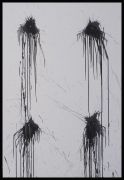 <p>Anatoly Shuravlev, <em>Black Holes - 2</em>, 2008, acrylic paint and c-prints on wooden board, 187 x 129 x 7.5 cm</p>
