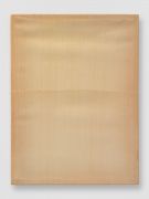 <p>Mirko Baselgia, <em>Rascha</em>,&nbsp;2015, handwoven linen, spruce resin (Lantsch/Lenz), spruce wood, 44 x 33 cm, photo: Stefan Altenburger</p>
