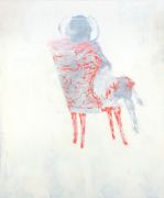 <p>Rebekka Steiger, <em>untitled</em>, 2017, oil and tempera on cotton, 240 x 200 cm</p>
